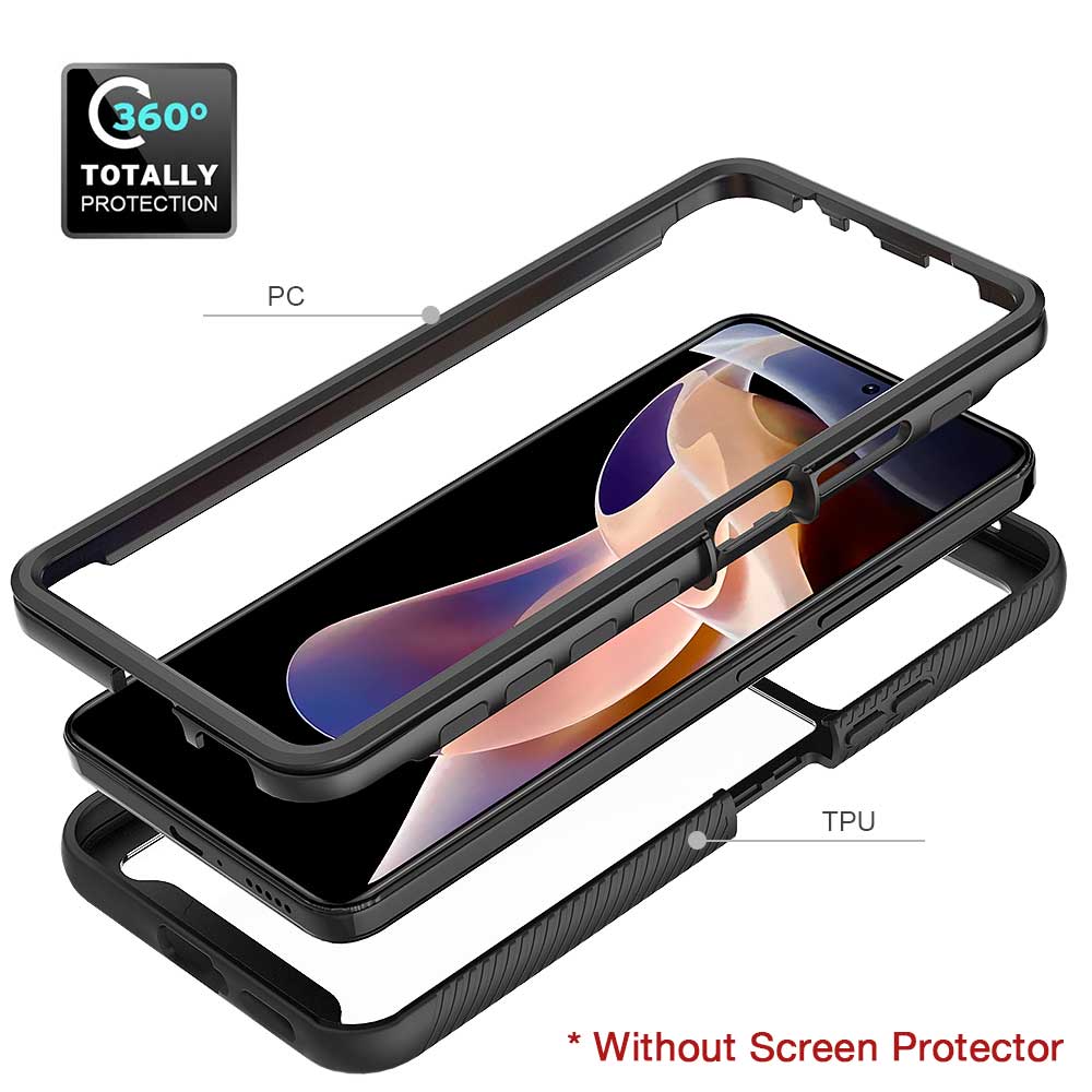 HX-Mi21-RMN11P | Xiaomi Redmi Note 11 Pro / 11 Pro 5G | Protection Military Grade w/ KEY Mount & Carabiner - Image 9