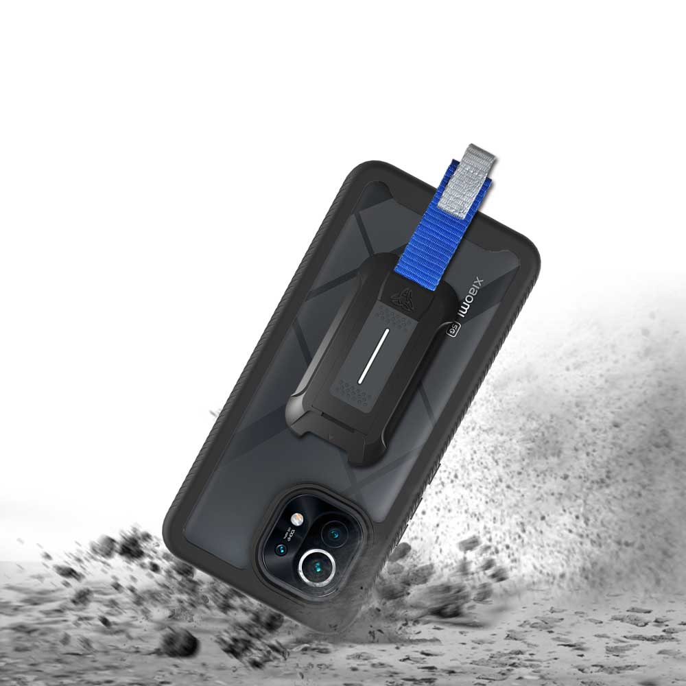 HX-Mi21-M11 | Xiaomi Mi 11 Case | Protection Military Grade w/ KEY Mount & Carabiner - Image 3