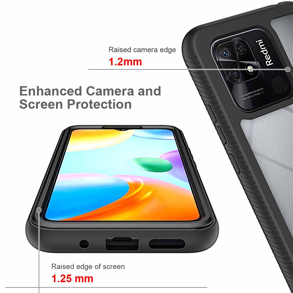 HX-Mi22-RM10C |  Xiaomi Redmi 10C 4G Case | Protection Military Grade w/ KEY Mount & Carabiner - Image 8
