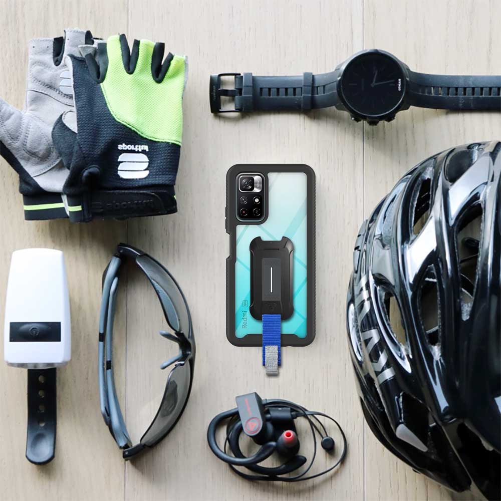 HX-Mi22-RMN11S5G | Xiaomi Redmi Note 11S 5G / 11T 5G | Protection Military Grade w/ KEY Mount & Carabiner - Image 10