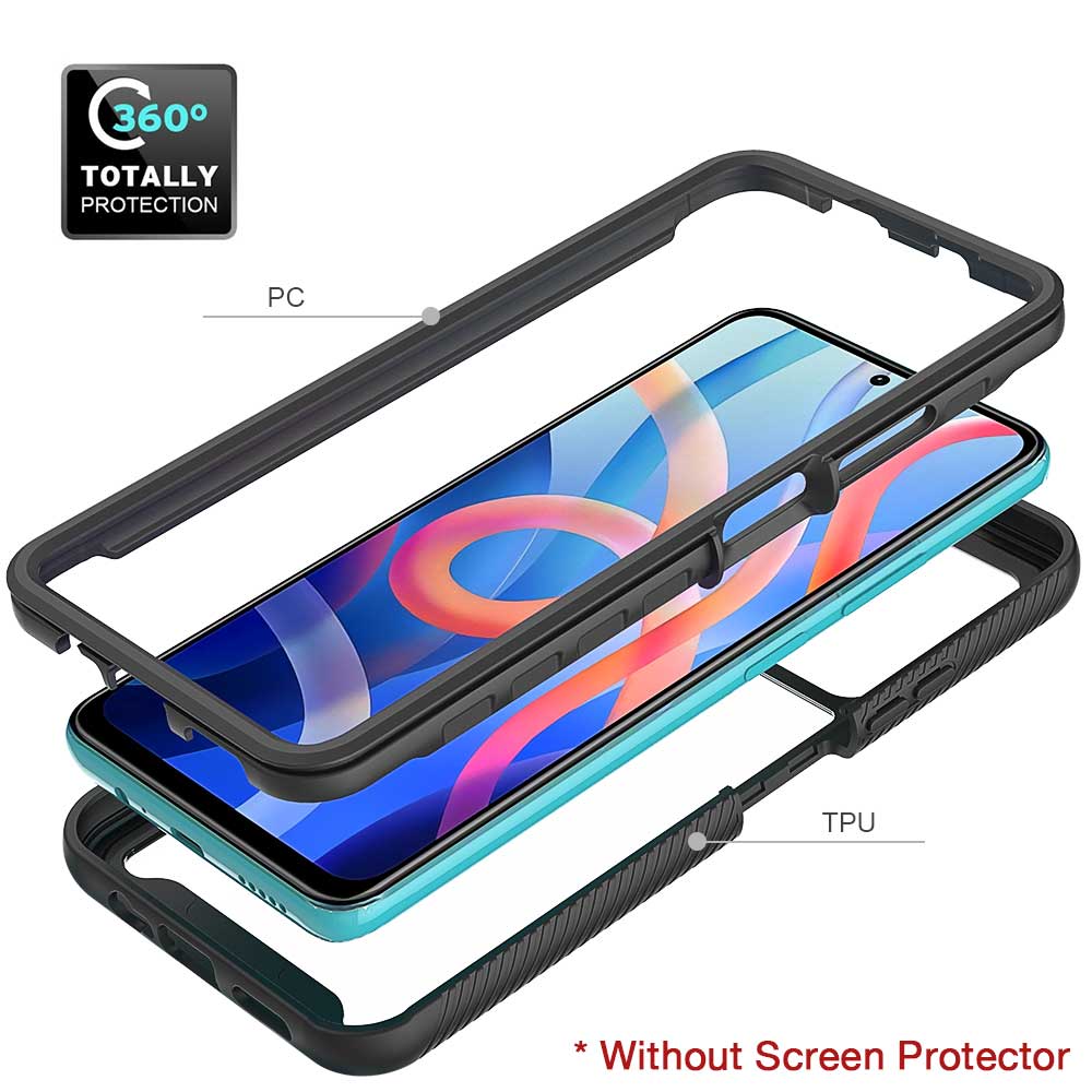 HX-Mi22-RMN11S5G | Xiaomi Redmi Note 11S 5G / 11T 5G | Protection Military Grade w/ KEY Mount & Carabiner - Image 9