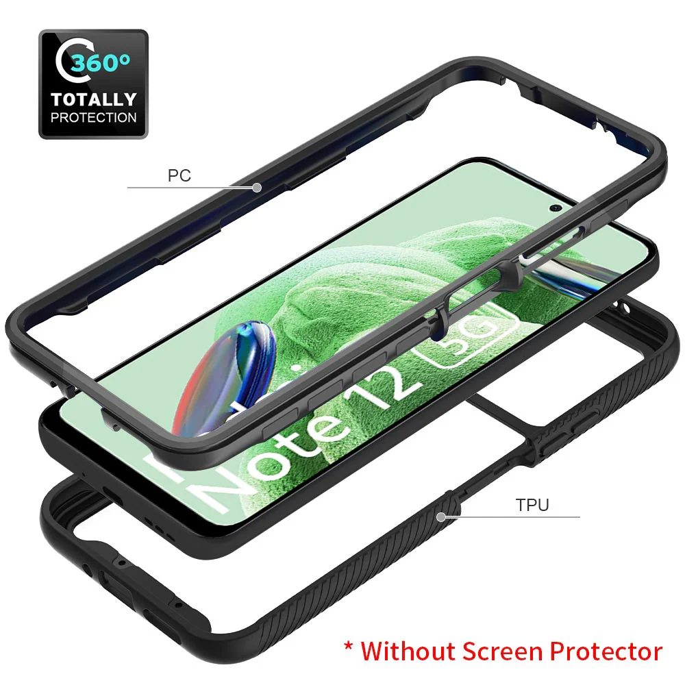 HX-Mi22-RMN125G | Xiaomi Poco X5 5G Case | Protection Military Grade w/ KEY Mount & Carabiner - Image 9
