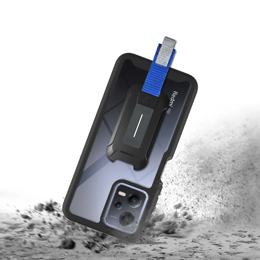 HX-Mi22-RMN125G | Xiaomi Redmi Note 12 5G Case | Protection Military Grade w/ KEY Mount & Carabiner - Image 2