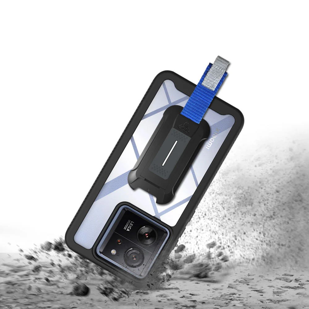 HX-Mi23-M13T | Xiaomi 13T / 13T Pro Case | Protection Military Grade w/ KEY Mount & Carabiner - Image 9