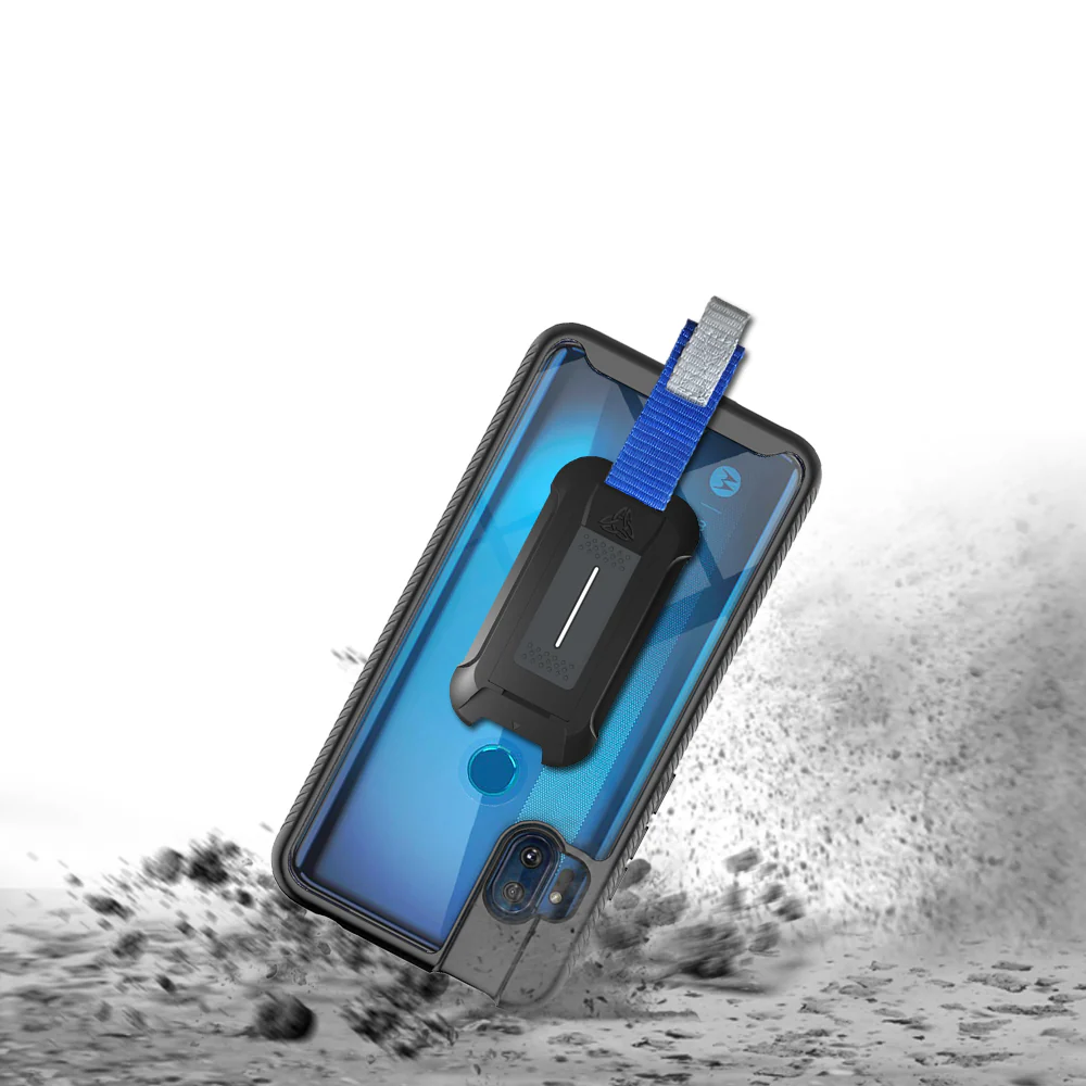 HX-MT19-OH | Motorola One Hyper Case | Protection Military Grade w/ KEY Mount & Carabiner - Image 8