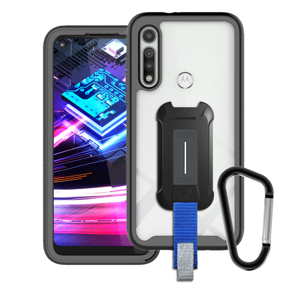 HX-MT20-GFAST | Motorola Moto G Fast Case | Protection Military Grade w/ KEY Mount & Carabiner