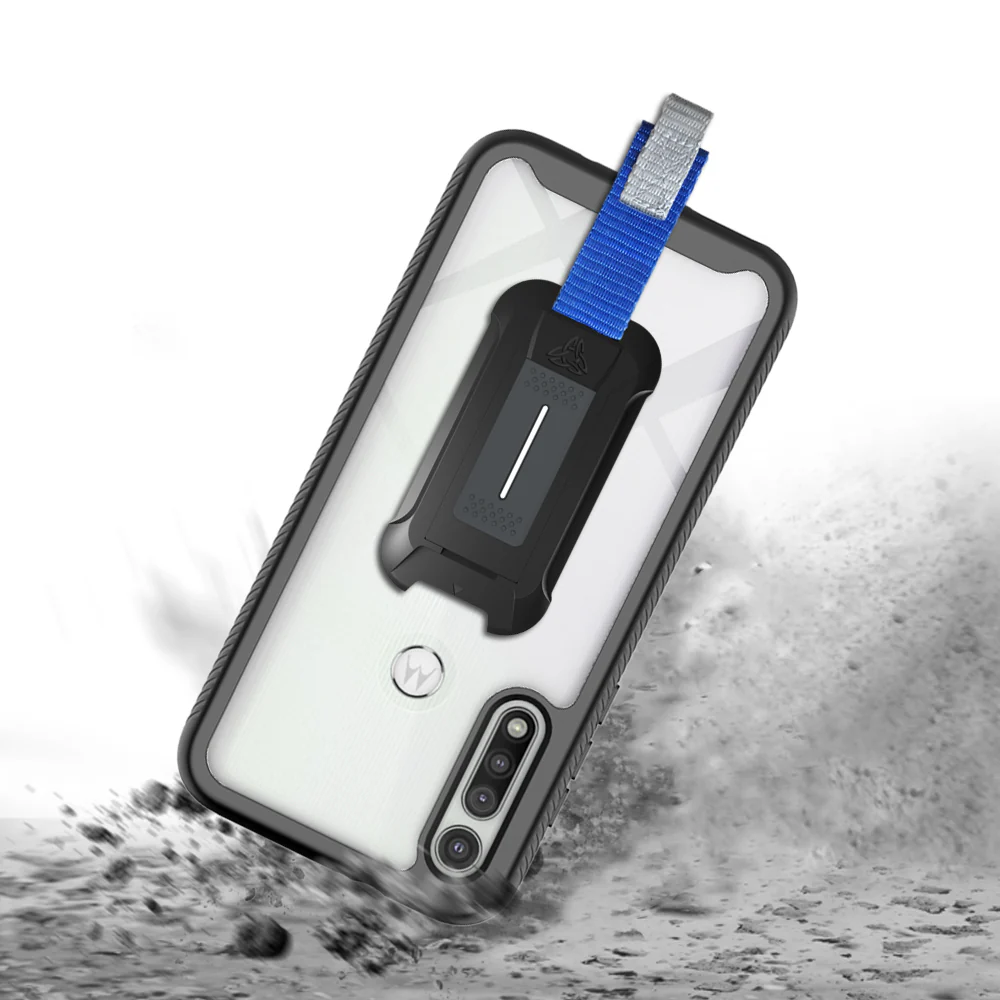 HX-MT20-GFAST | Motorola Moto G Fast Case | Protection Military Grade w/ KEY Mount & Carabiner - Image 6
