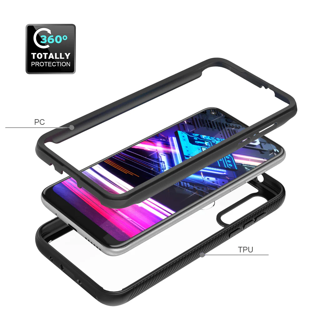 HX-MT20-GFAST | Motorola Moto G Fast Case | Protection Military Grade w/ KEY Mount & Carabiner - Image 8