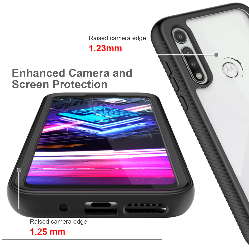 HX-MT20-GFAST | Motorola Moto G Fast Case | Protection Military Grade w/ KEY Mount & Carabiner - Image 9