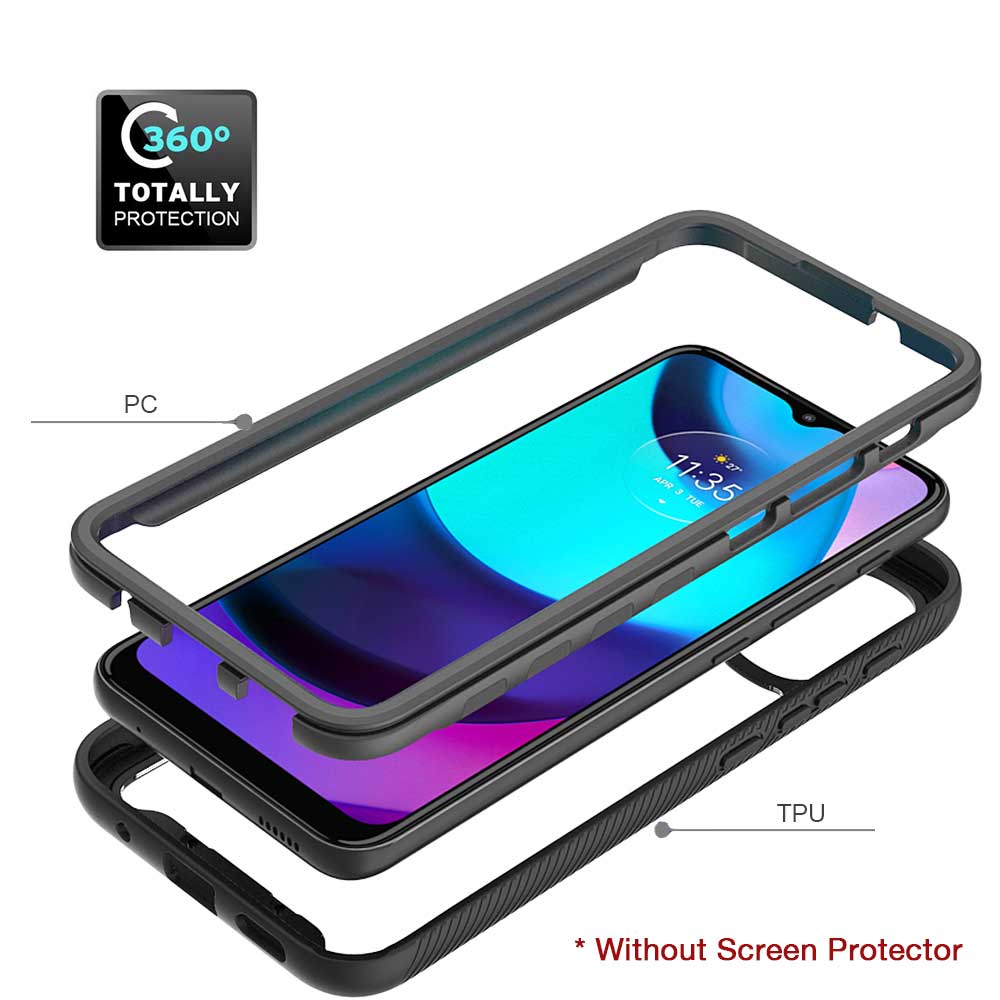 HX-MT21-E20 | Motorola Moto E20 Case | Protection Military Grade w/ KEY Mount & Carabiner - Image 8