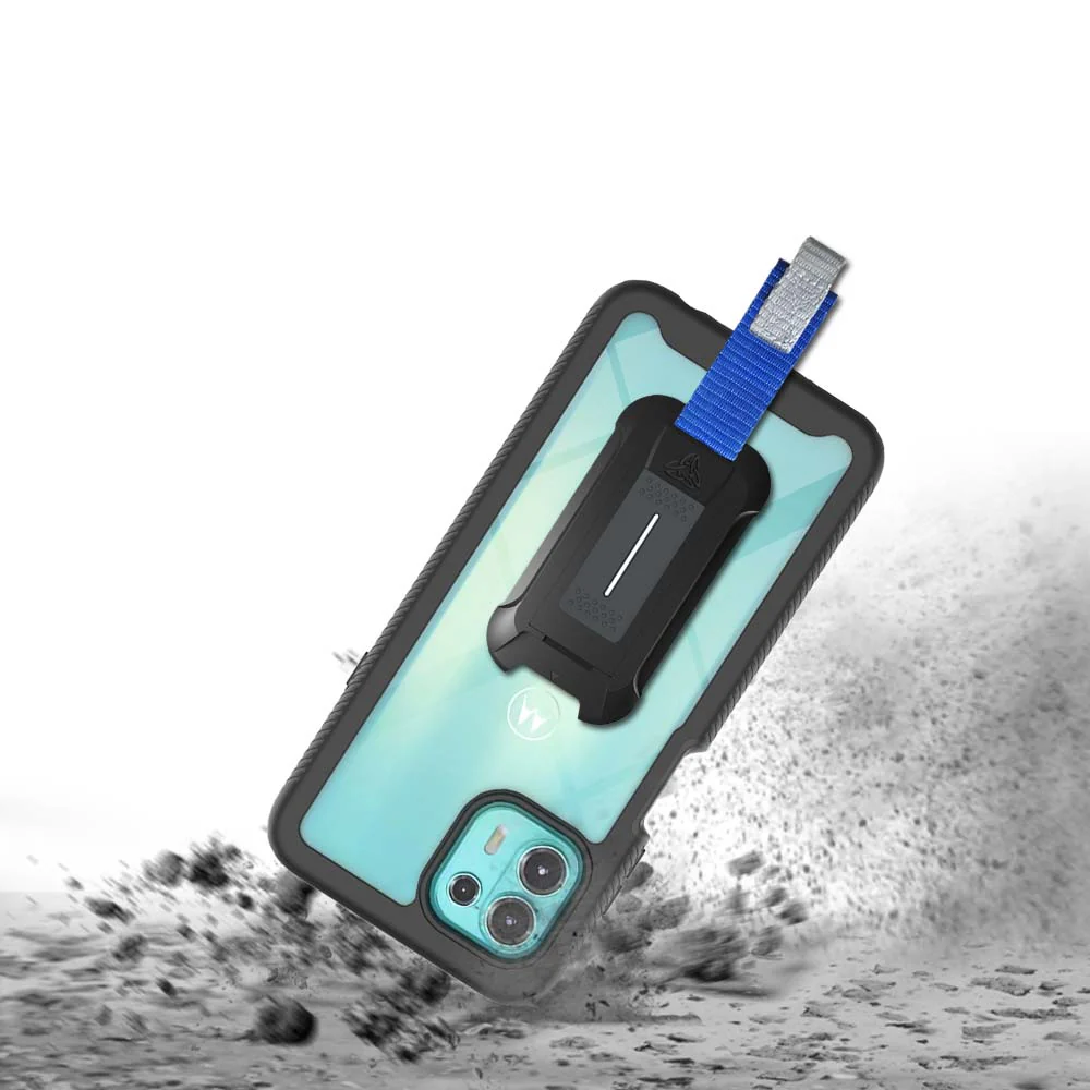HX-MT21-EG20LT | Motorola Edge 20 Lite Case| Protection Military Grade w/ KEY Mount & Carabiner - Image 7