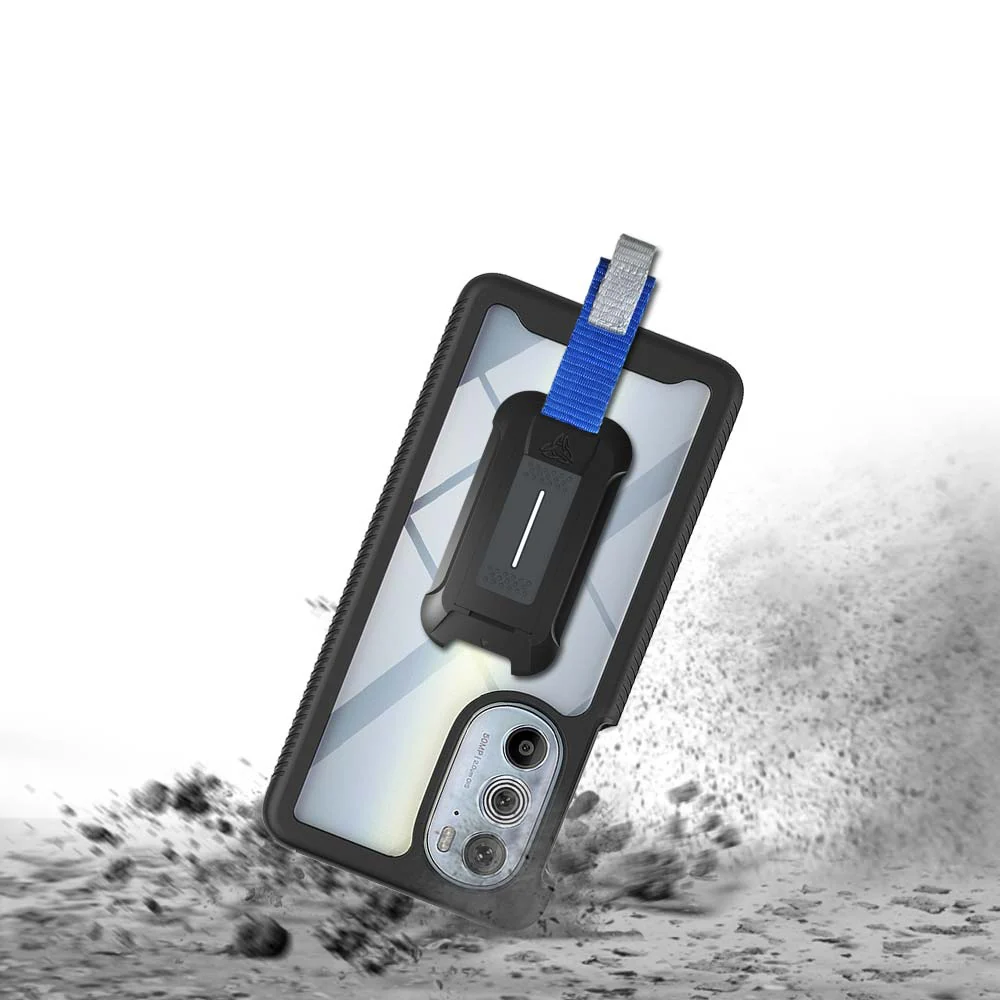HX-MT22-EG30P | Motorola Edge 30 Pro (Edge Plus 2022) Case | Protection Military Grade w/ KEY Mount & Carabiner - Image 2