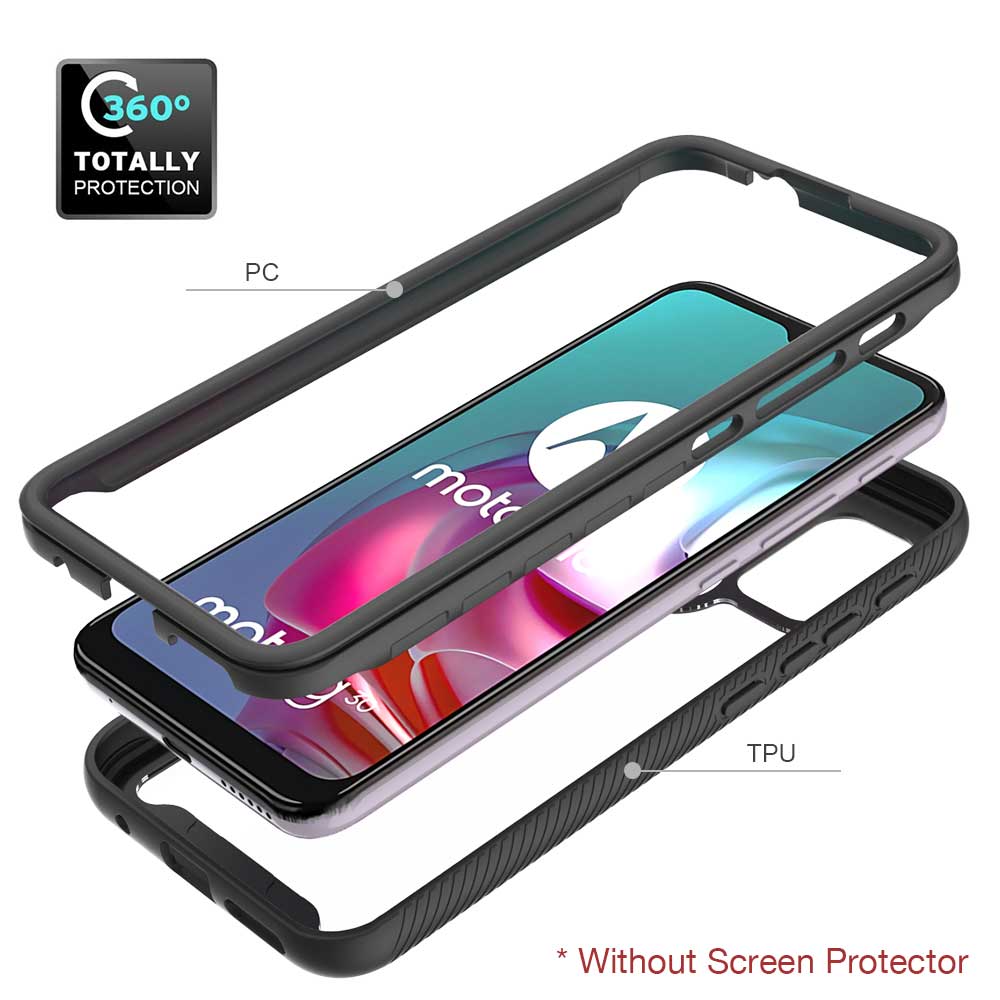 HX-MT21-G30 | Motorola Moto G30/G20/G10 Case | Protection Military Grade w/ KEY Mount & Carabiner - Image 6
