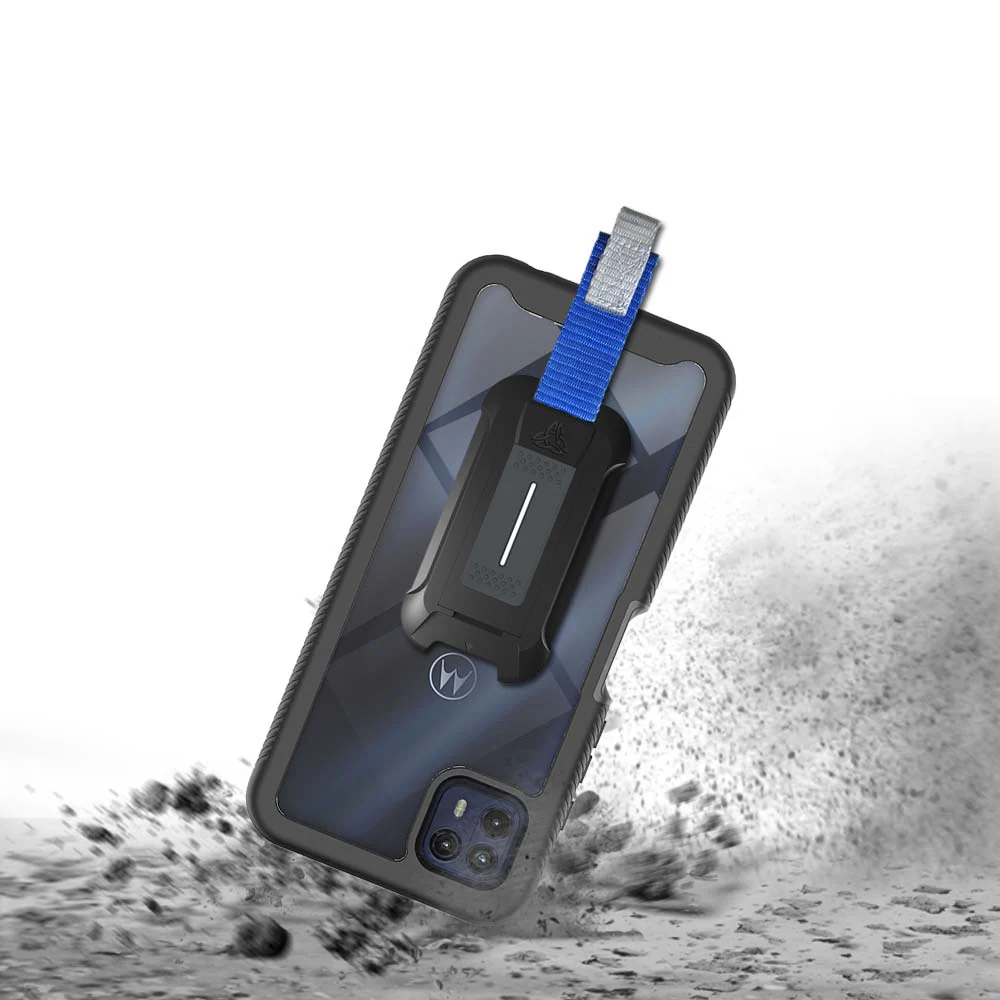 HX-MT21-G505G | Motorola Moto G50 5G Case | Protection Military Grade w/ KEY Mount & Carabiner - Image 7