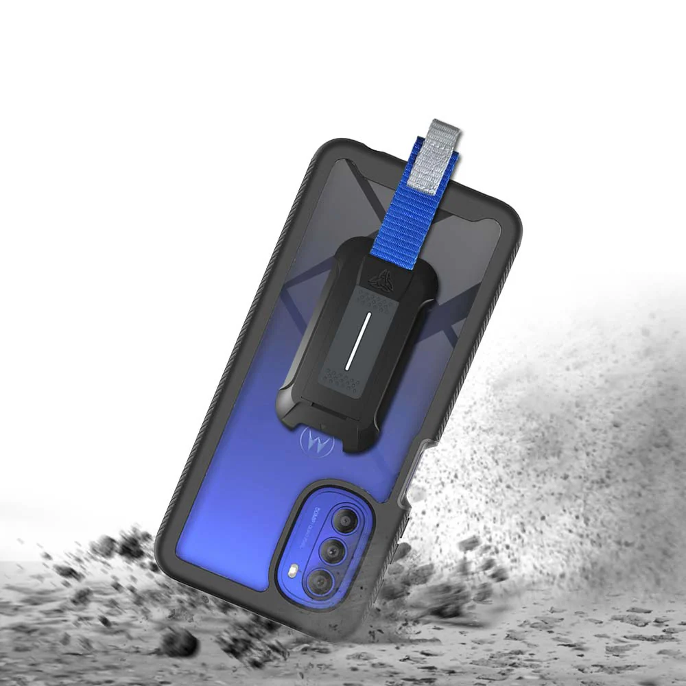 HX-MT21-G515G | Motorola Moto G51 5G Case | Protection Military Grade w/ KEY Mount & Carabiner - Image 6