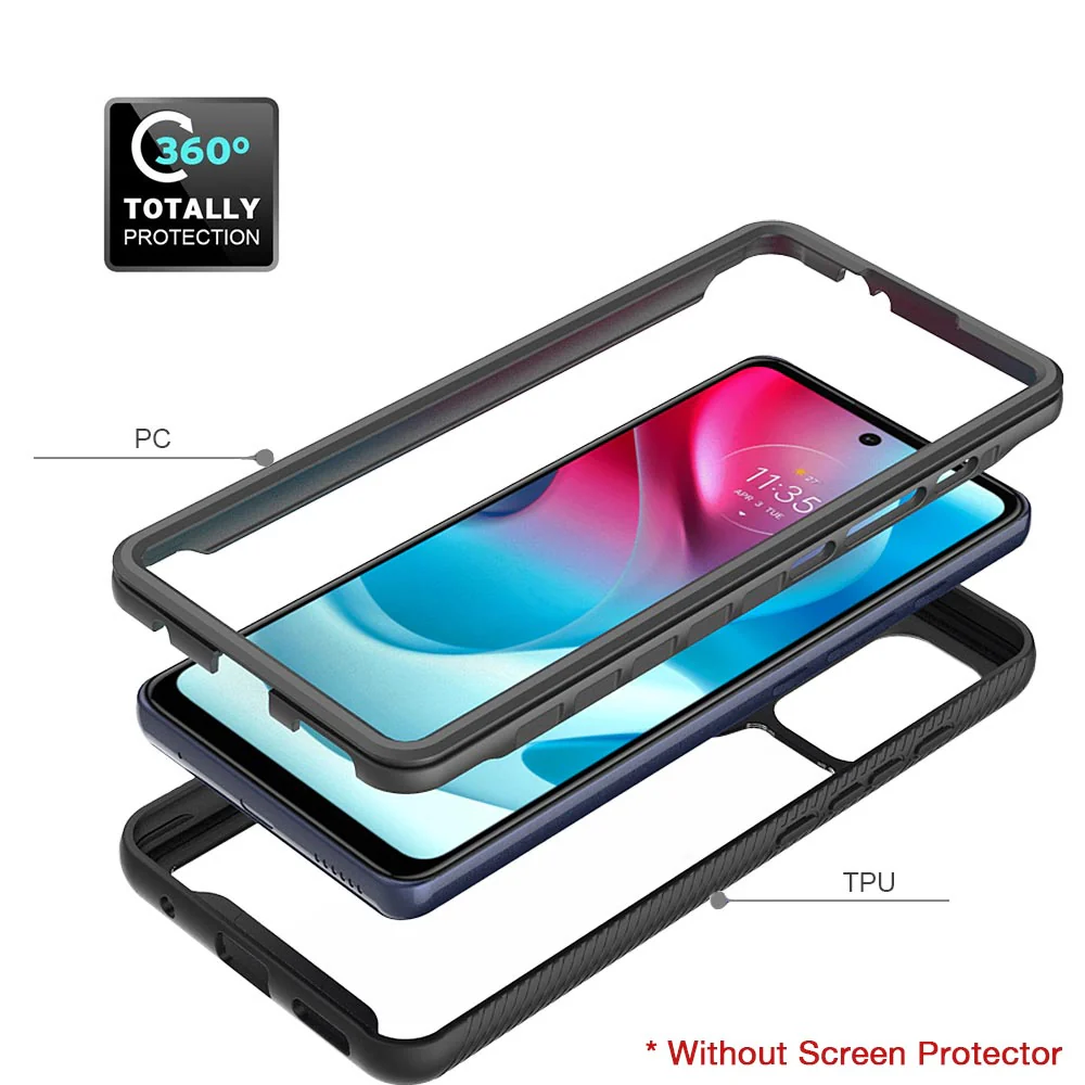HX-MT21-G60S | Motorola Moto G60S Case | Protection Military Grade w/ KEY Mount & Carabiner - Image 8