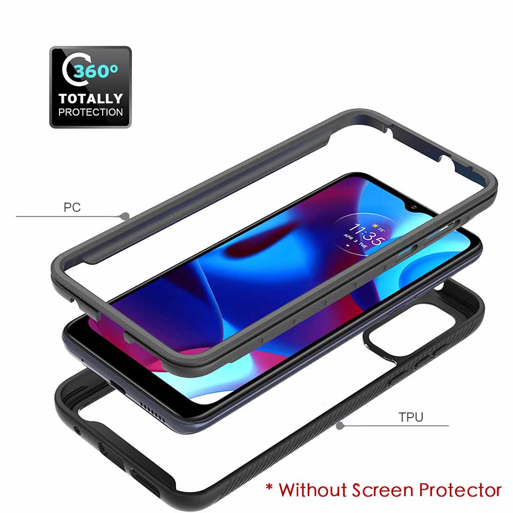 HX-MT21-GPR | Motorola Moto G Pure Case | Protection Military Grade w/ KEY Mount & Carabiner - Image 8