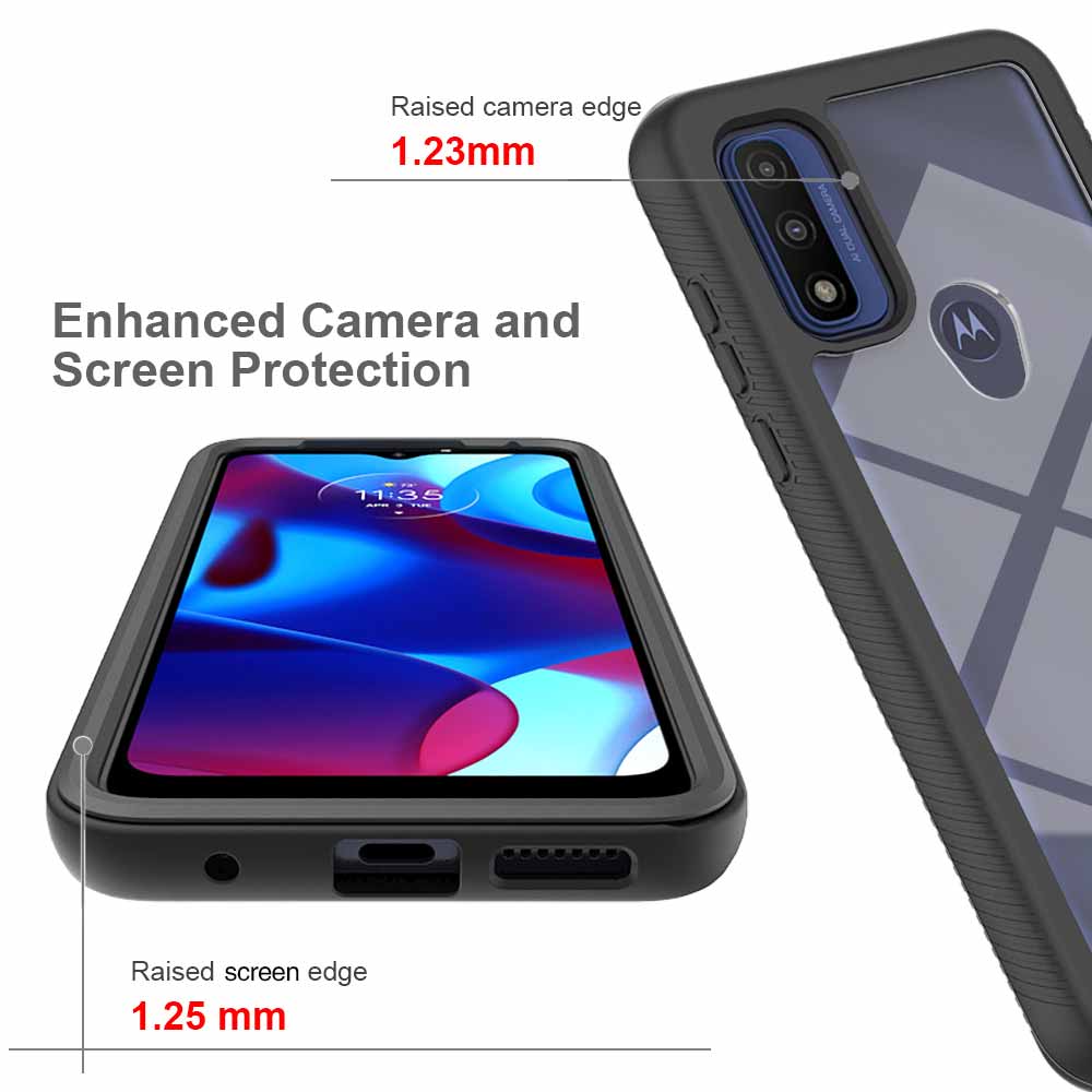 HX-MT21-GPR | Motorola Moto G Pure Case | Protection Military Grade w/ KEY Mount & Carabiner - Image 9