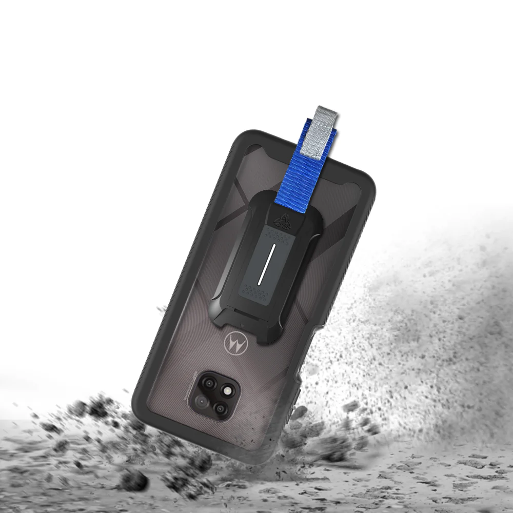 HX-MT21-GPW | Motorola Moto G Power (2021) Case | Protection Military Grade w/ KEY Mount & Carabiner - Image 6