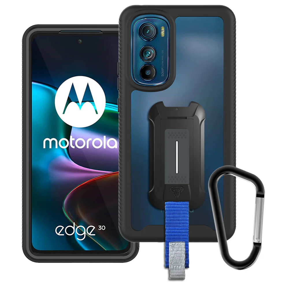 HX-MT22-EG30 | Motorola Edge 30 Case | Protection Military Grade w/ KEY Mount & Carabiner