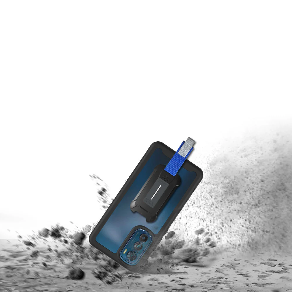 HX-MT22-EG30 | Motorola Edge 30 Case | Protection Military Grade w/ KEY Mount & Carabiner - Image 2