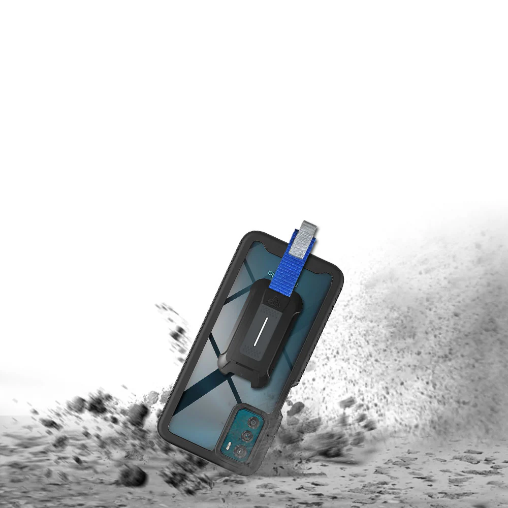 HX-MT22-G424G | Motorola Moto G42 4G Case | Protection Military Grade w/ KEY Mount & Carabiner - Image 2