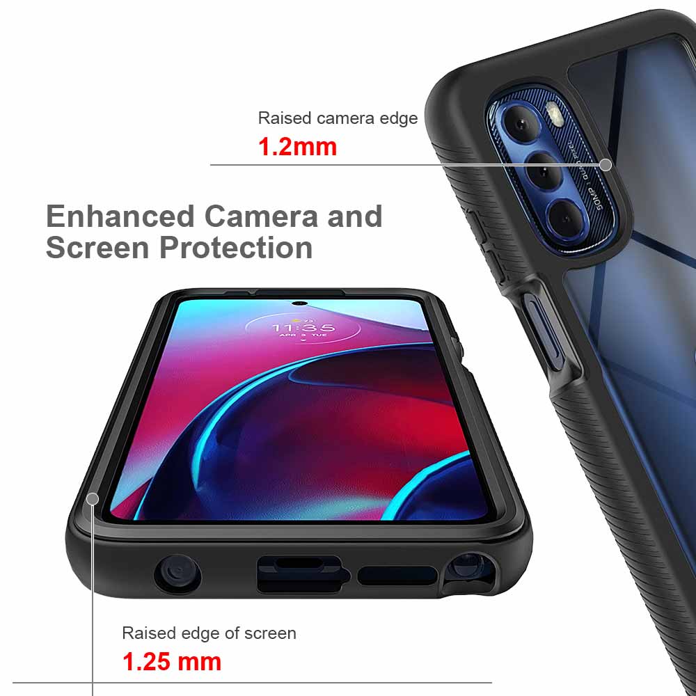 HX-MT22-STY22_4G | Motorola Moto G Stylus 4G (2022) Case | Protection Military Grade w/ KEY Mount & Carabiner - Image 8