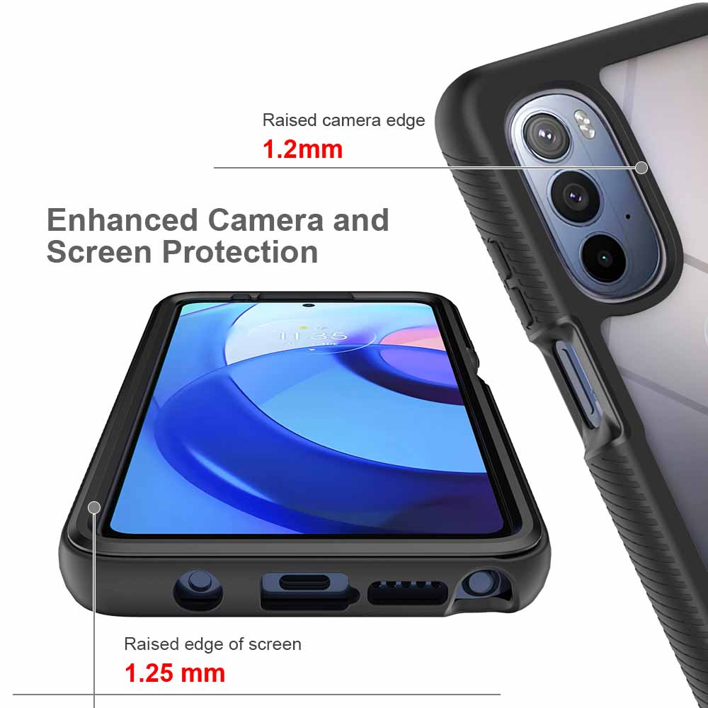 HX-MT22-STY22_5G | Motorola Moto G Stylus 5G (2022) Case | Protection Military Grade w/ KEY Mount & Carabiner - Image 8