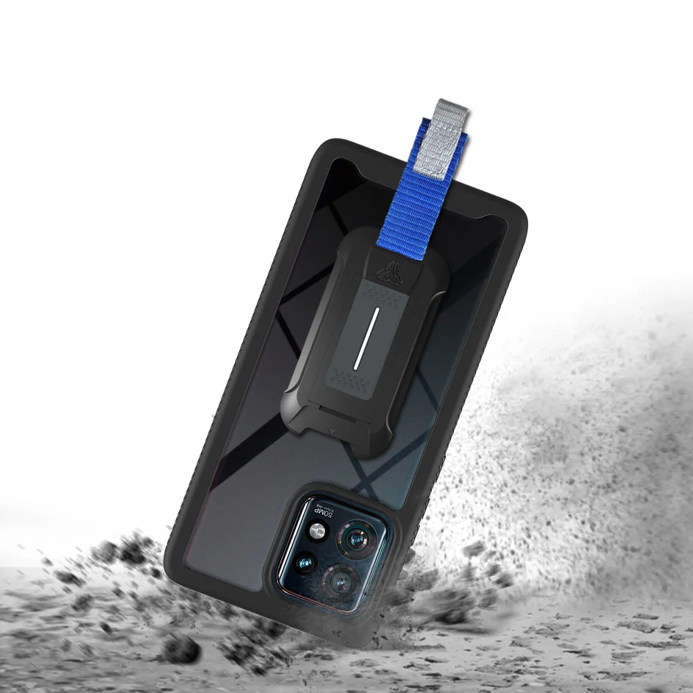HX-MT23-EGP23 | Motorola Edge+ 2023 / Edge 40 Pro Case | Protection Military Grade w/ KEY Mount & Carabiner - Image 2