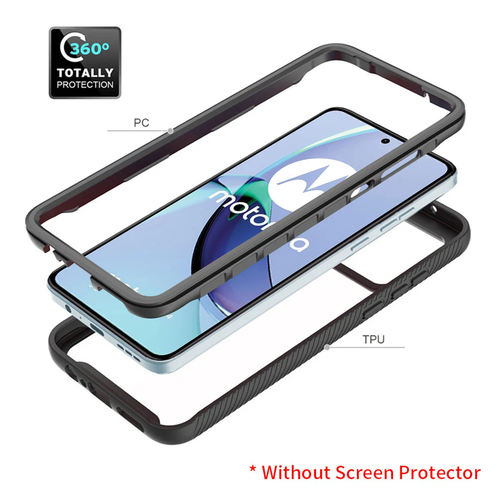HX-MT23-G845G | Motorola Moto G84 5G Case | Protection Military Grade w/ KEY Mount & Carabiner - Image 8