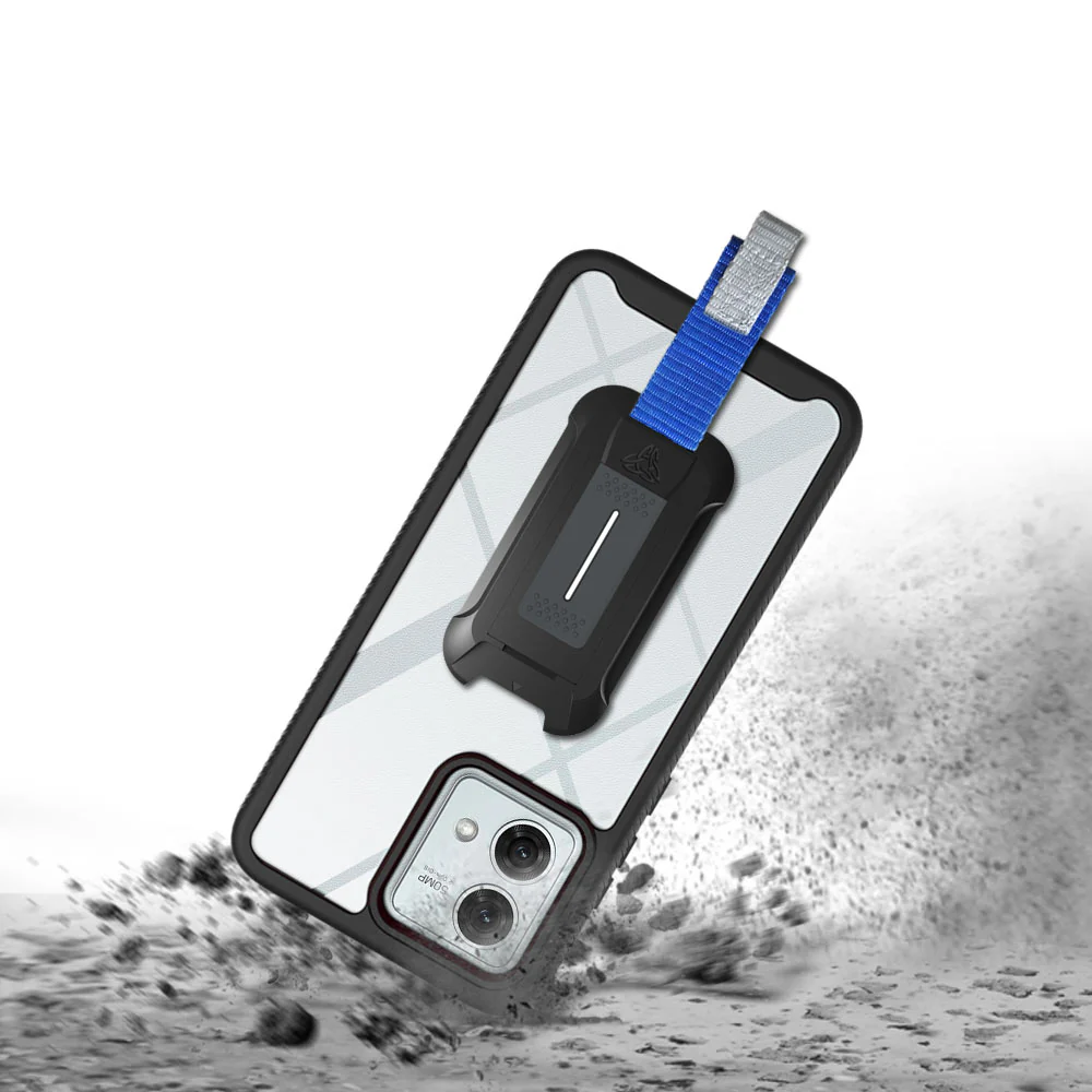 HX-MT23-G845G | Motorola Moto G84 5G Case | Protection Military Grade w/ KEY Mount & Carabiner - Image 9