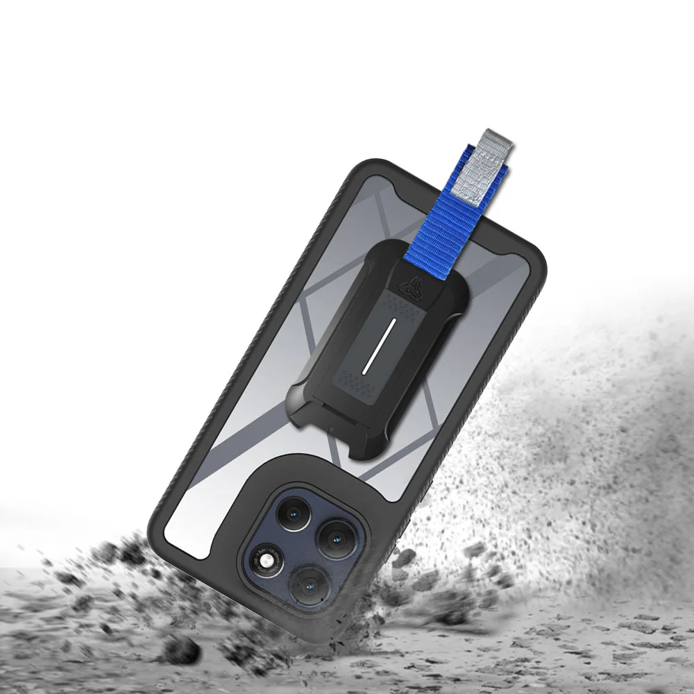HX-MT25-G865G | Motorola Moto G86 5G Case | Protection Military Grade w/ KEY Mount & Carabiner - Image 9