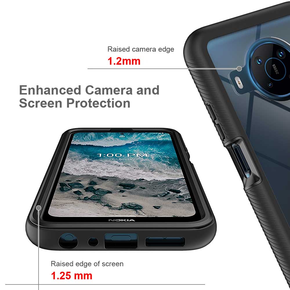 HX-NK21-X100 | Nokia X100 Case | Protection Military Grade w/ KEY Mount & Carabiner - Image 8