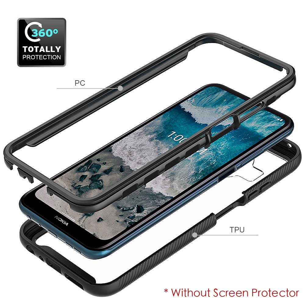 HX-NK21-X100 | Nokia X100 Case | Protection Military Grade w/ KEY Mount & Carabiner - Image 9