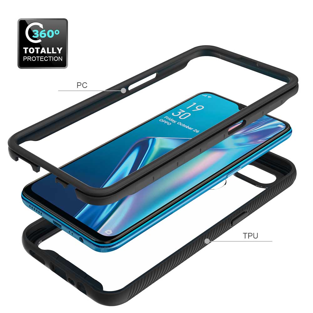 HX-OP20-A12 | OPPO A12 Case | Protection Military Grade w/ KEY Mount & Carabiner - Image 10