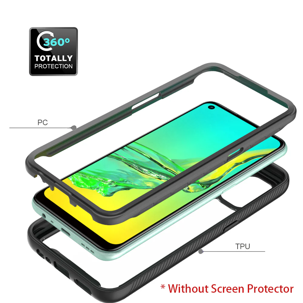 HX-OP20-A53 | OPPO A53 (NOT for A53 5G) Case | Protection Military Grade w/ KEY Mount & Carabiner - Image 7