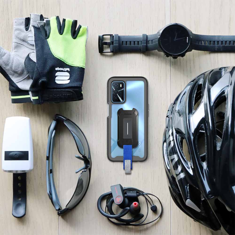 HX-OP21-A16 | OPPO A16 Case | Protection Military Grade w/ KEY Mount & Carabiner - Image 10