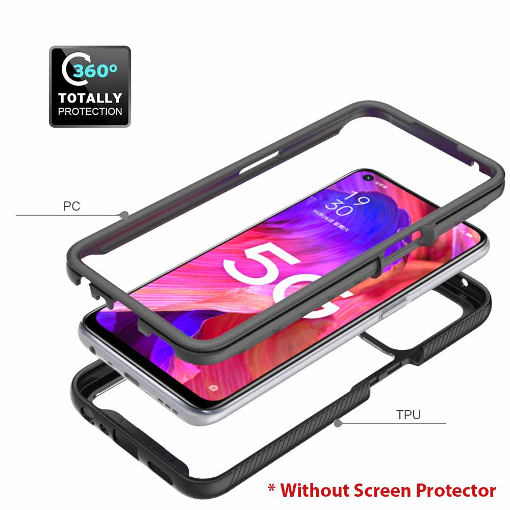 HX-OP21-A745G | OPPO A54 5G / A74 5G / A93 5G Case | Protection Military Grade w/ KEY Mount & Carabiner - Image 6