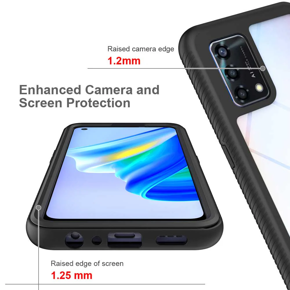 HX-OP21-A954G |  OPPO Reno6 Lite Case | Protection Military Grade w/ KEY Mount & Carabiner - Image 8