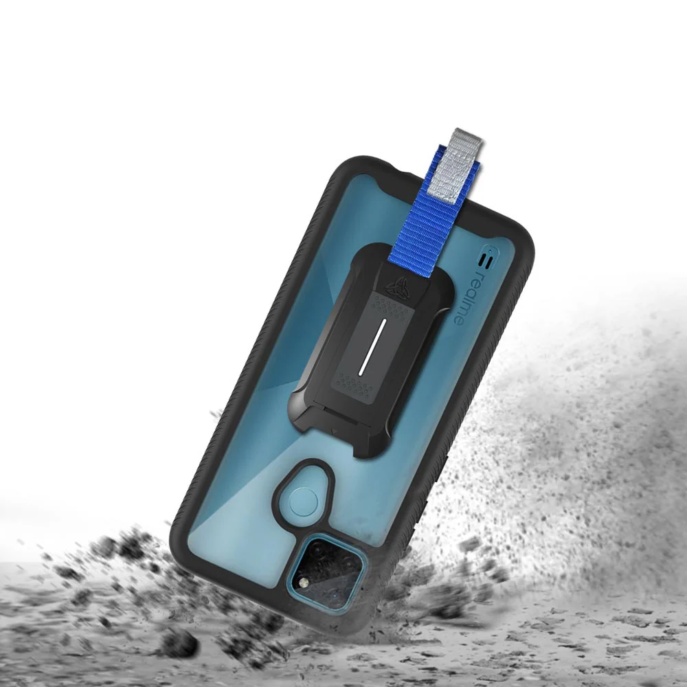 HX-OP21-C21Y | OPPO Realme C21Y Case | Protection Military Grade w/ KEY Mount & Carabiner - Image 7