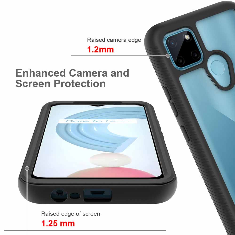 HX-OP21-C21Y | OPPO Realme C21Y Case | Protection Military Grade w/ KEY Mount & Carabiner - Image 9