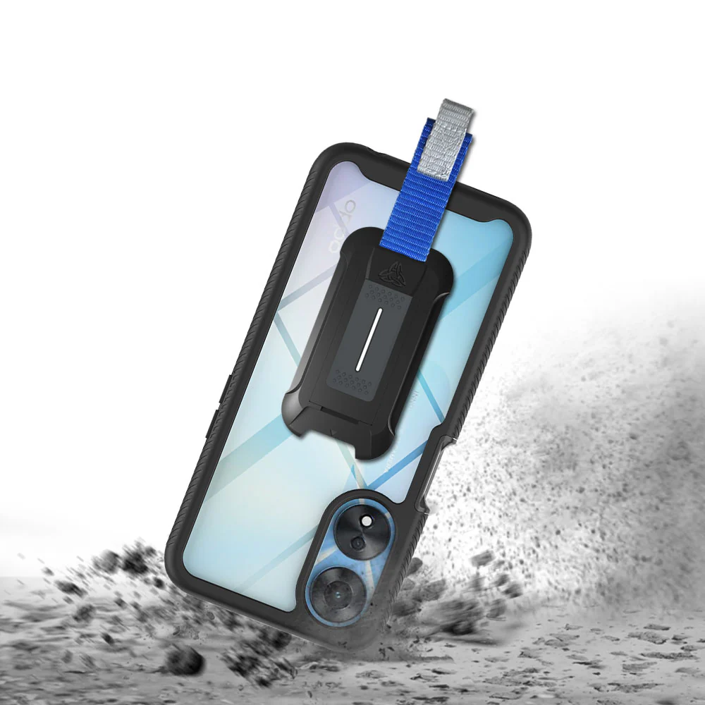HX-OP23-A785G | OPPO A78 5G Case | Protection Military Grade w/ KEY Mount & Carabiner - Image 2