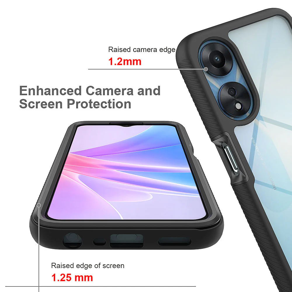 HX-OP23-A785G | OPPO A78 5G Case | Protection Military Grade w/ KEY Mount & Carabiner - Image 8