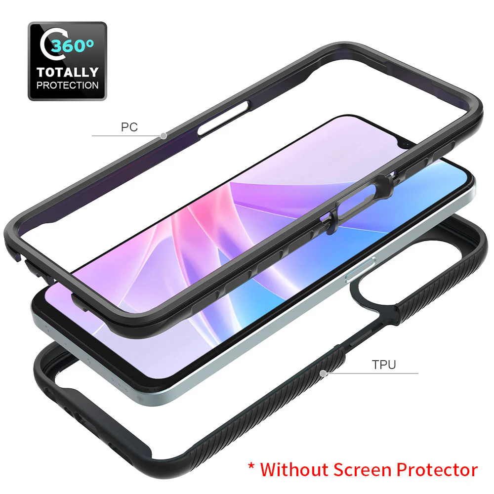HX-OP23-A785G | OPPO A78 5G Case | Protection Military Grade w/ KEY Mount & Carabiner - Image 9