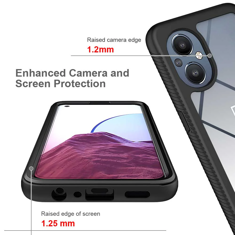 HX-PL22-N20 | OnePlus Nord N20 5G Case | Protection Military Grade w/ KEY Mount & Carabiner - Image 4
