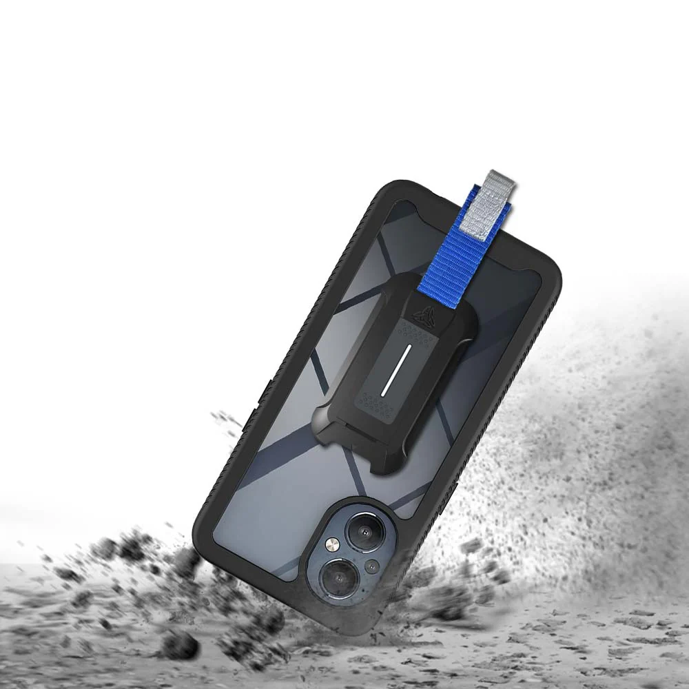HX-PL22-N20 | OPPO Reno8 Lite 5G / Reno7 Z 5G / Reno7 Lite 5G Case | Protection Military Grade w/ KEY Mount & Carabiner - Image 2