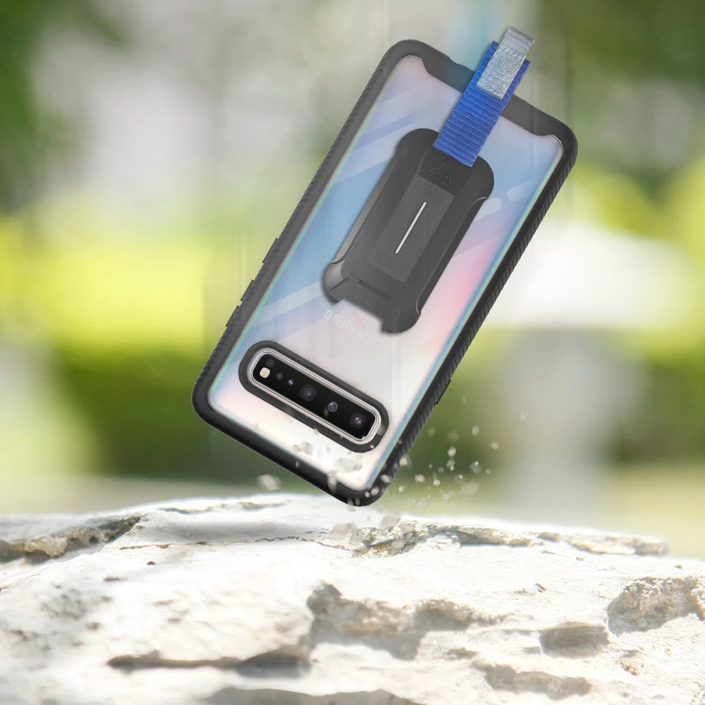 HX-S105G-BK | Samsung Galaxy S10 5G Case | Protection Military Grade w/ KEY Mount & Carabiner - Image 8