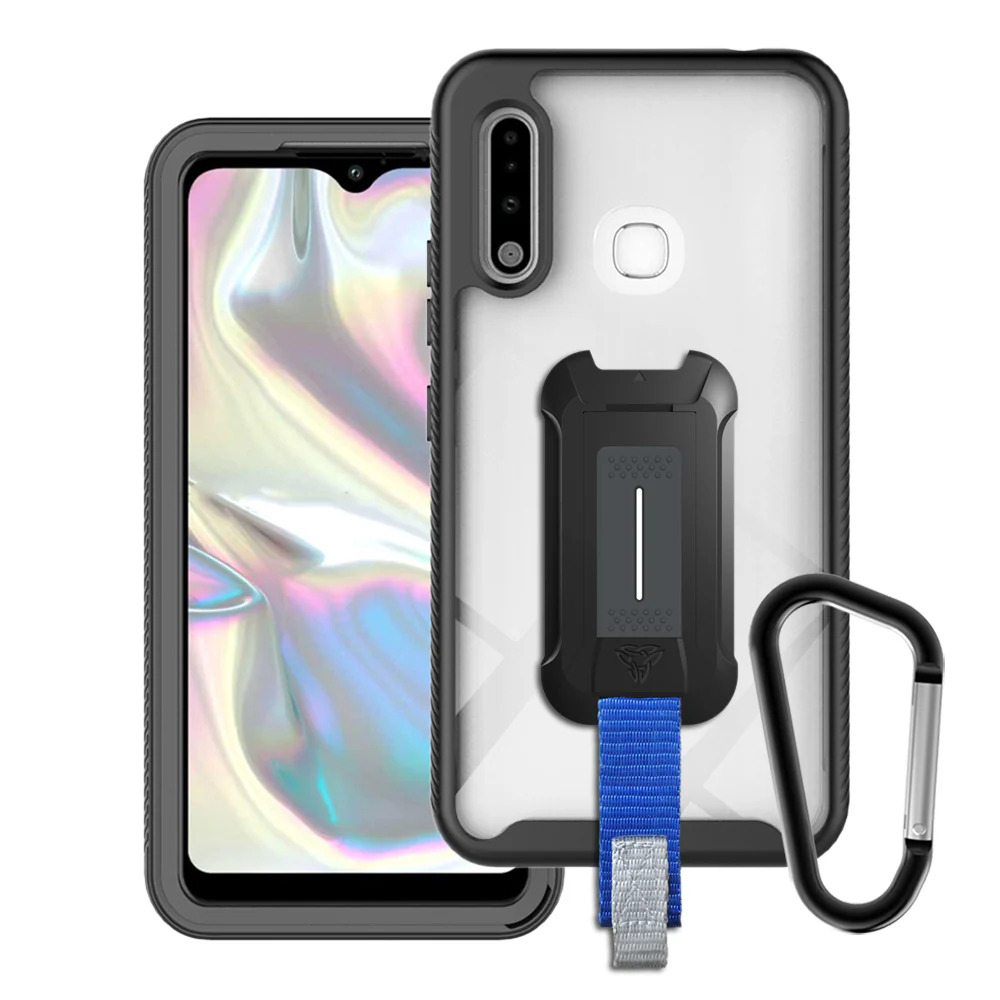 HX-SS20-A70E | Samsung Galaxy A70e Case | Protection Military Grade w/ KEY Mount & Carabiner