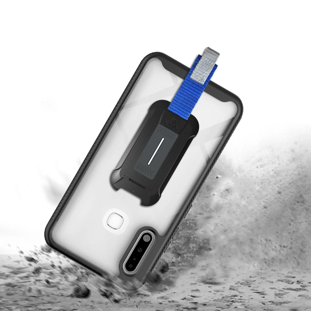 HX-SS20-A70E | Samsung Galaxy A70e Case | Protection Military Grade w/ KEY Mount & Carabiner - Image 7