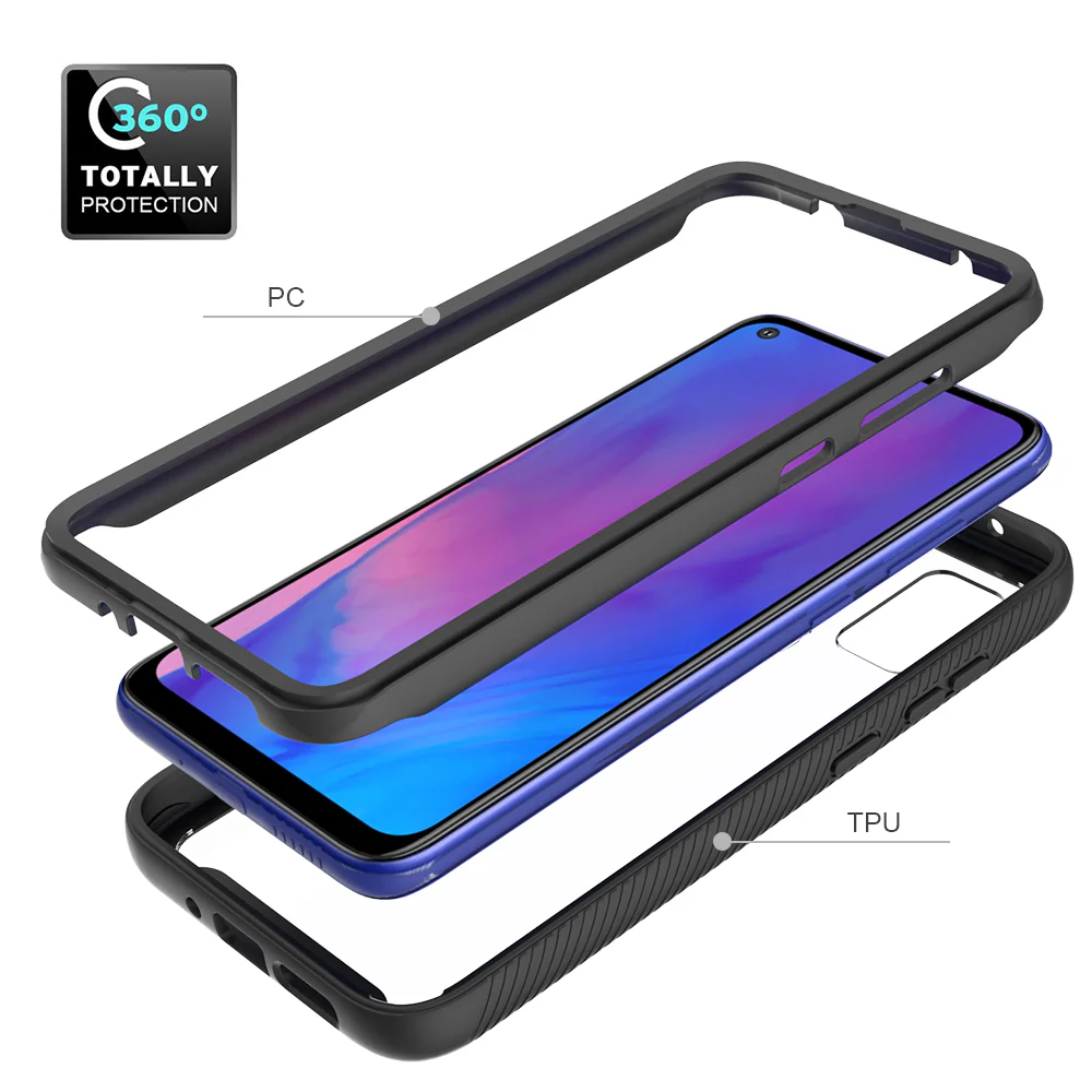 HX-SS20-M51 | Samsung Galaxy M51 Case | Protection Military Grade w/ KEY Mount & Carabiner -Black - Image 8